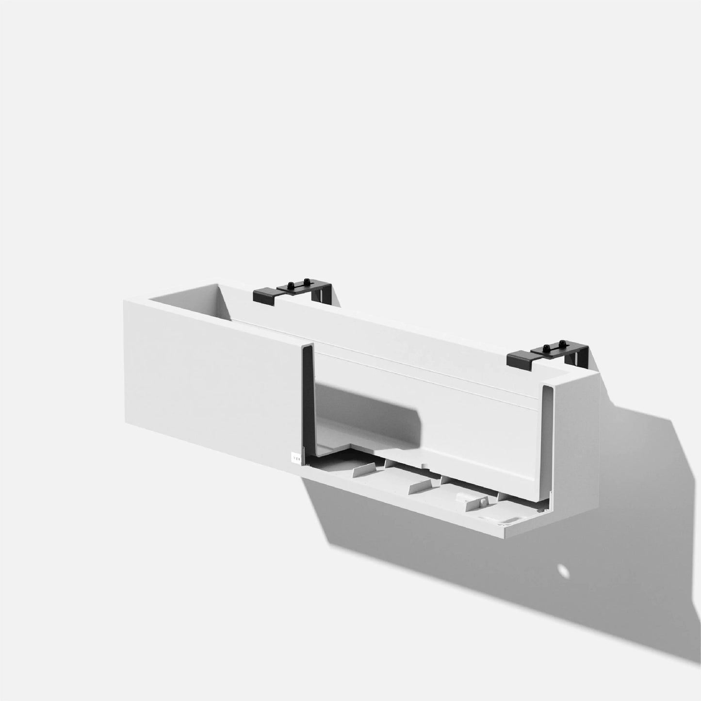 Block Series Plastic Railing Planter