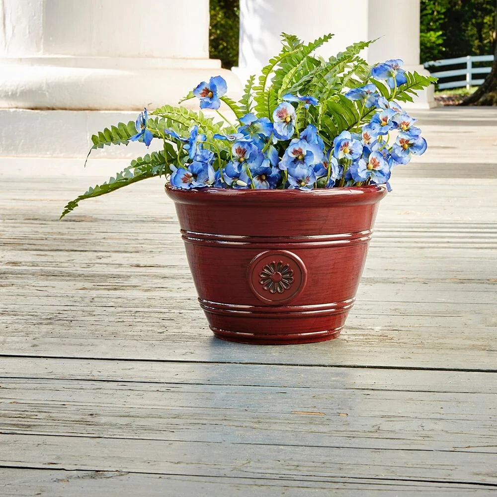 Southern Patio Modesto Handcrafted Composite Planter
