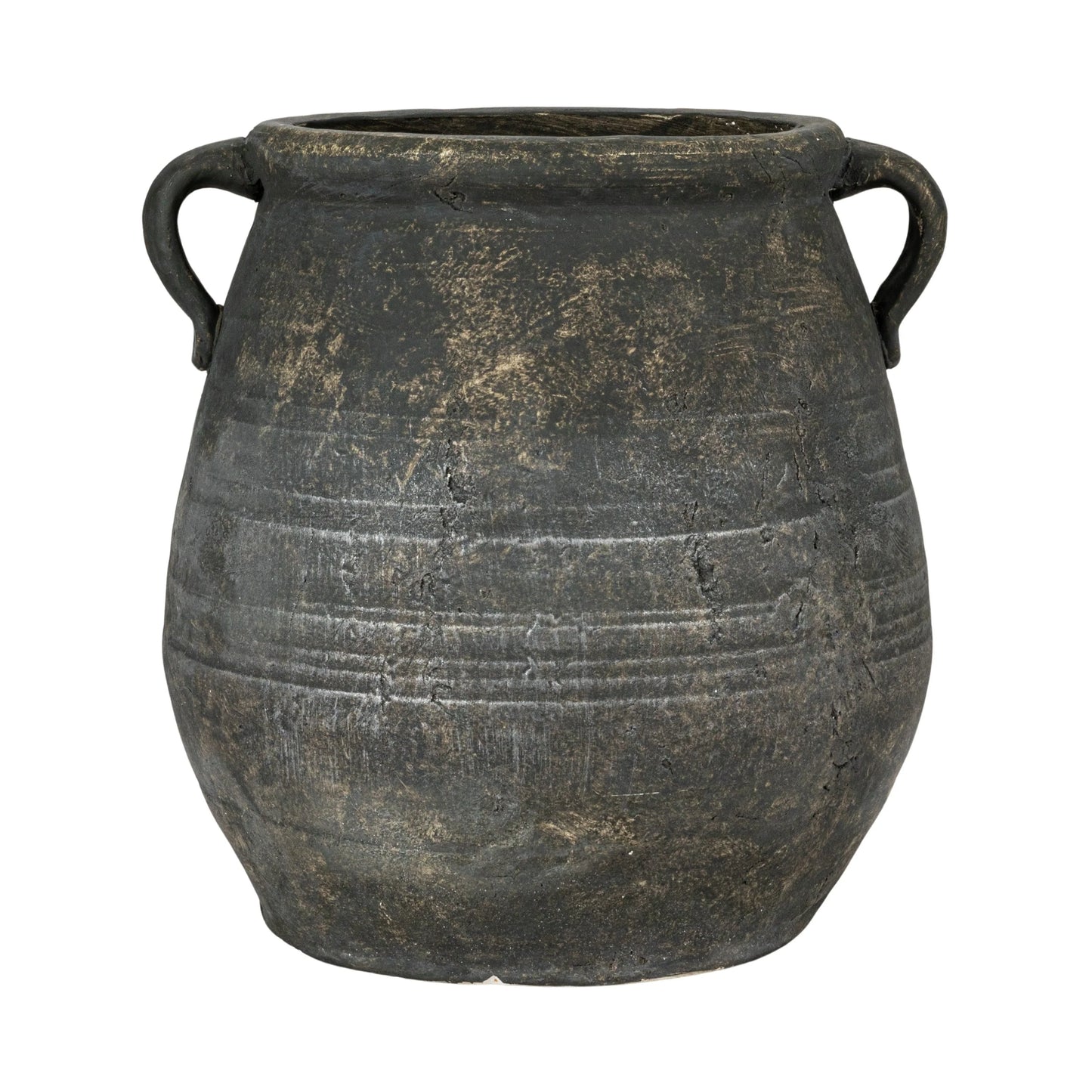 Whitewashed Terra-cotta Urn