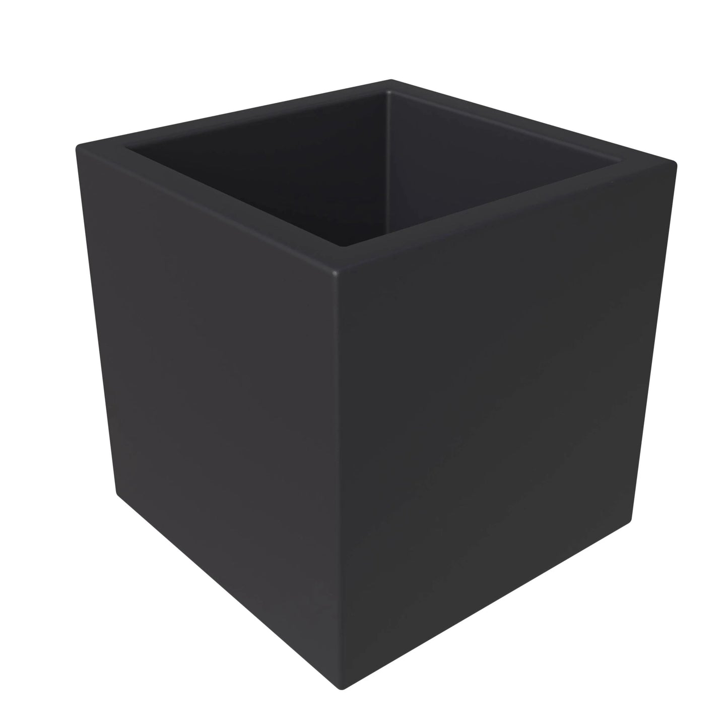 Fern Modern Square Fiberstone and MGO Clay Planter with Drainage for Indoor & Outdoor Home Office Patio Yard Decor