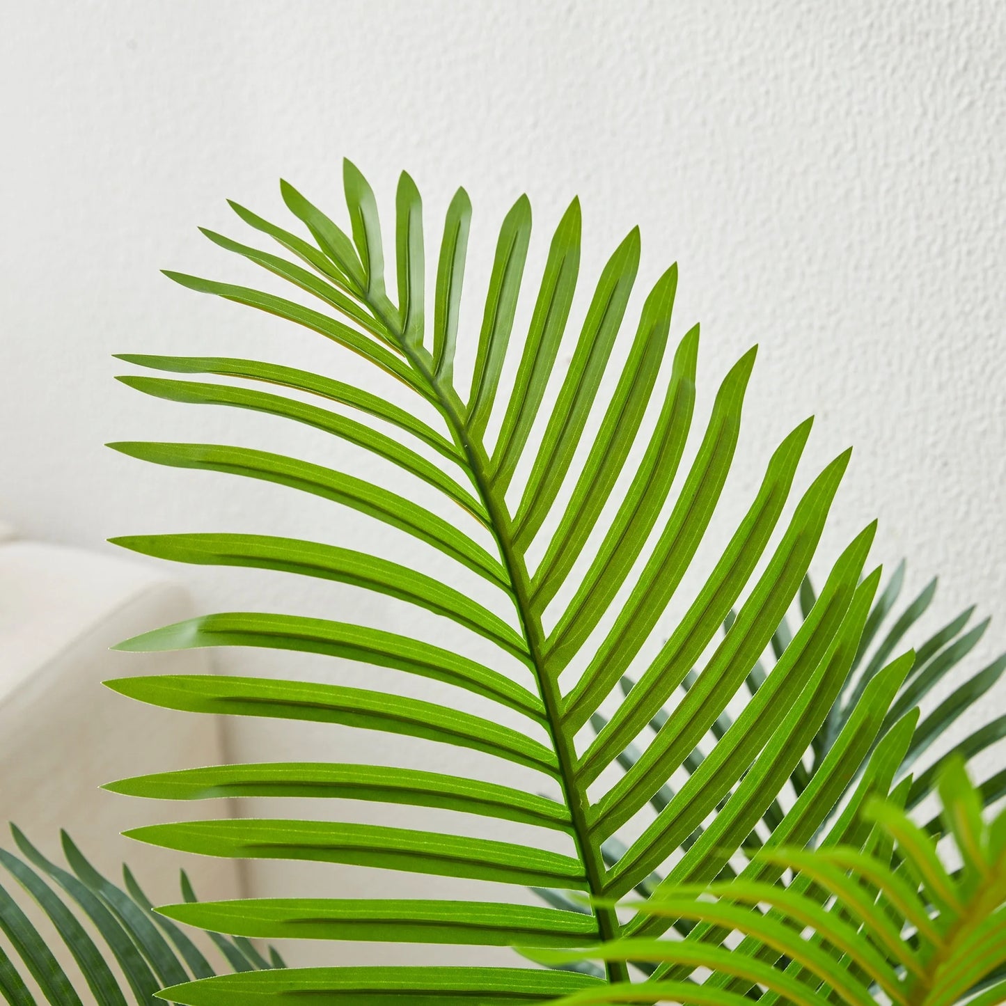 Glitzhome 43"H Real Touch Areca Palm Artificial Fronds Tree in Pot - 19.75"D x 43.25"H