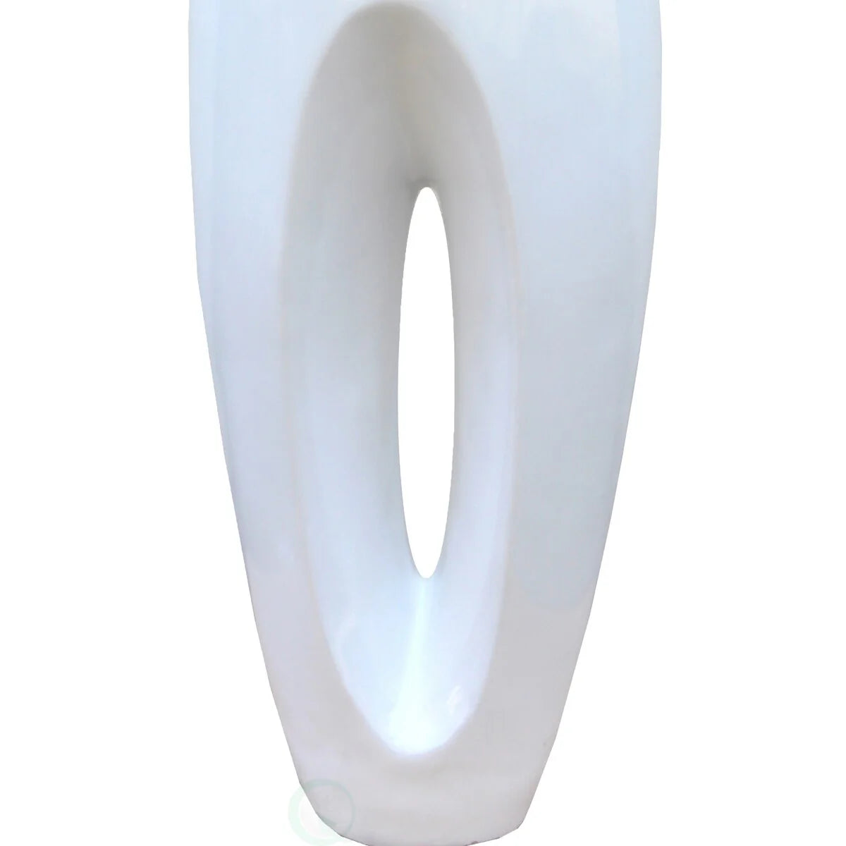 Modern White Large Floor Vase