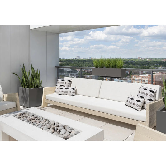 Block Series Plastic Railing Planter