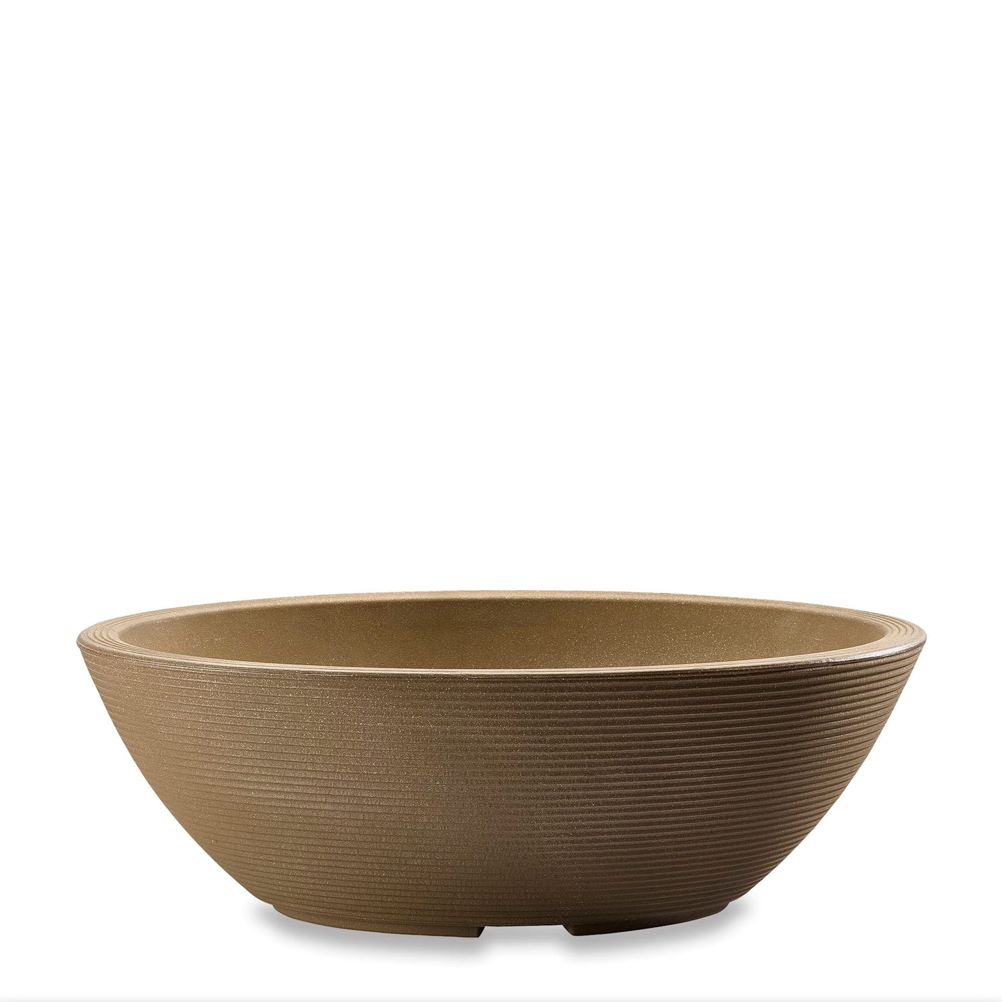 Delano Indoor Outdoor Oval-shaped Planter Bowl