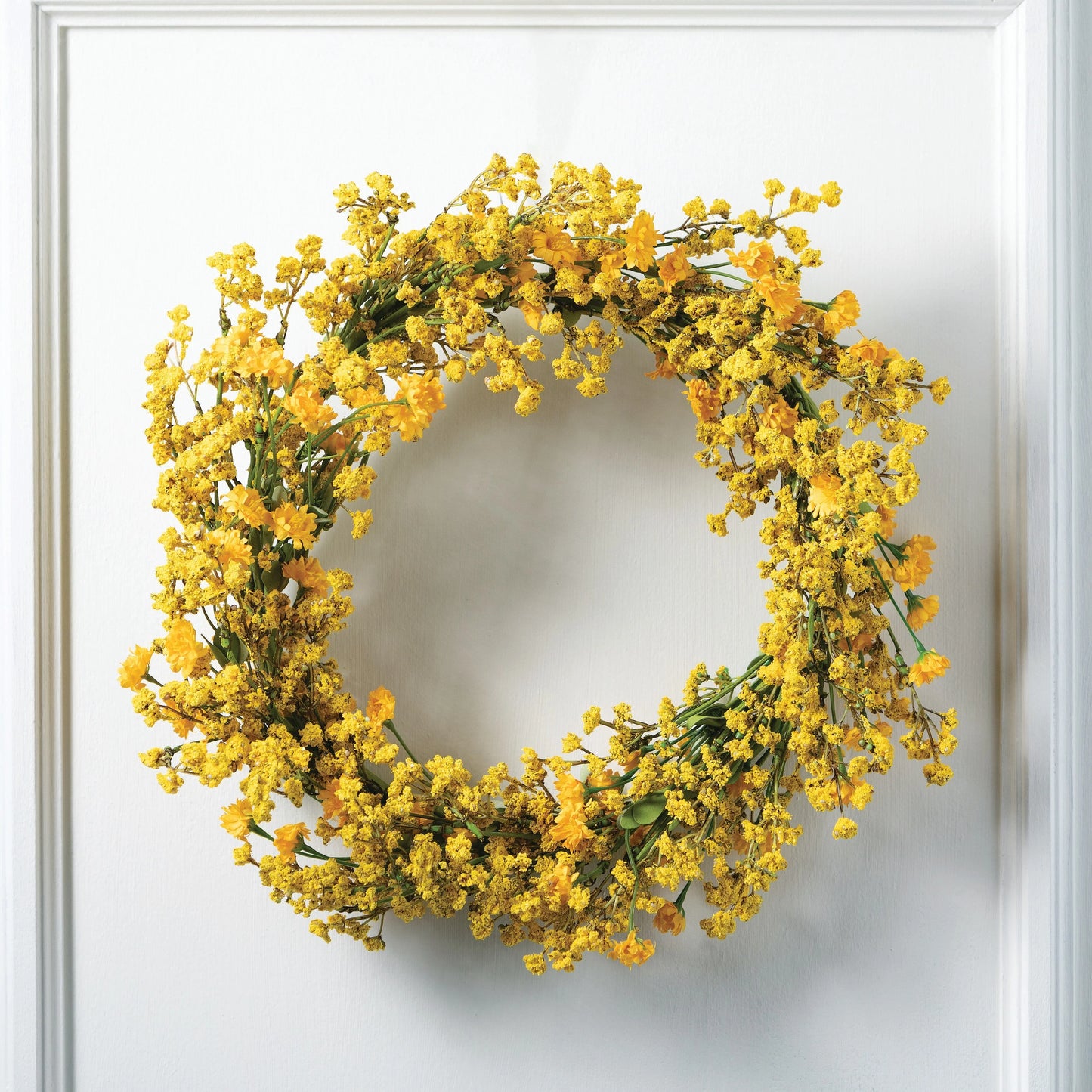 Sullivans Artificial Yellow Wildflower Wreath