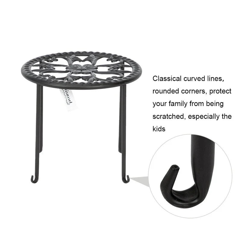4Pcs Round Original Patented Plant Stand Flower Pot for Indoor Outdoor