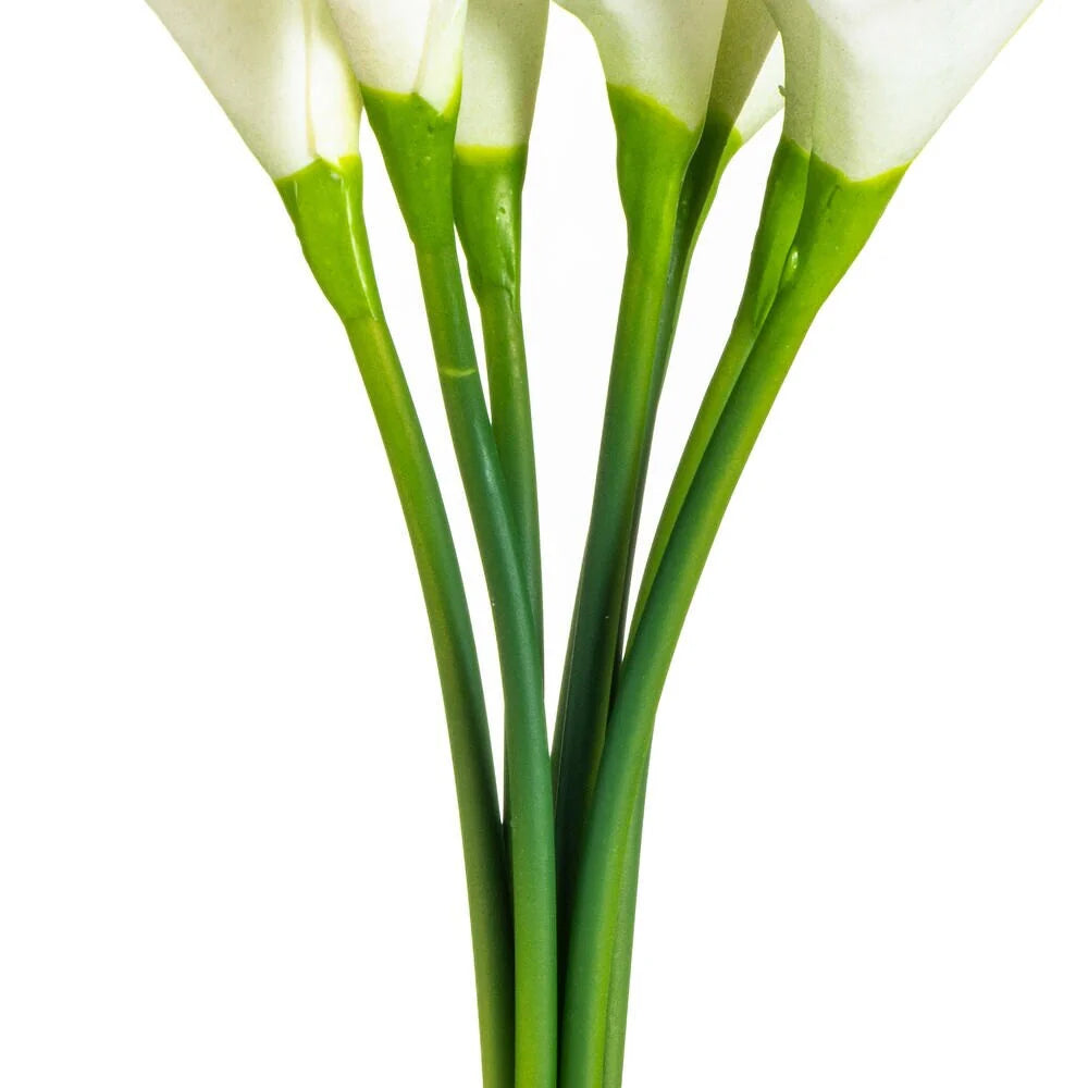 Vickerman 14" White Lily Floral Stem