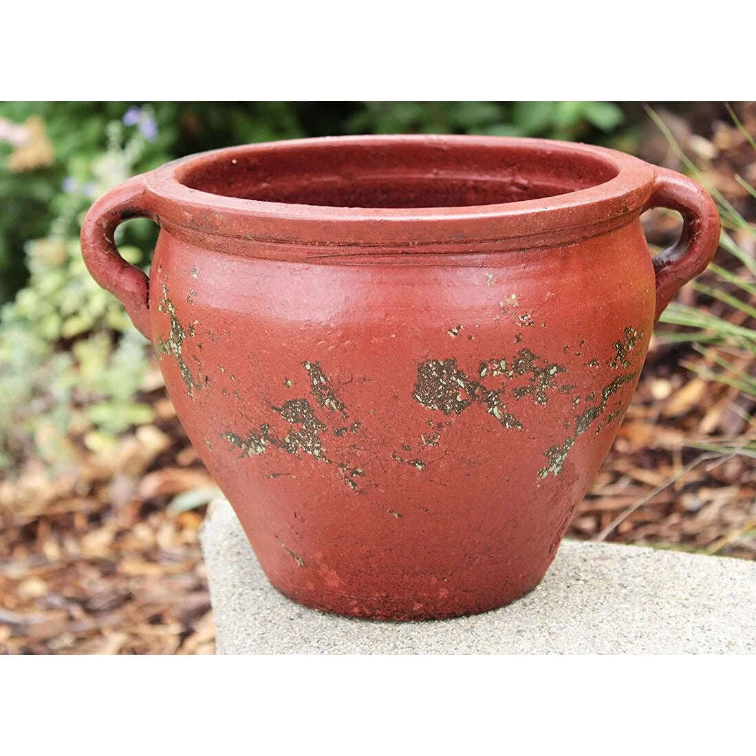Earthen Ware Weathered Egyptian Terracotta Vessel/Planter