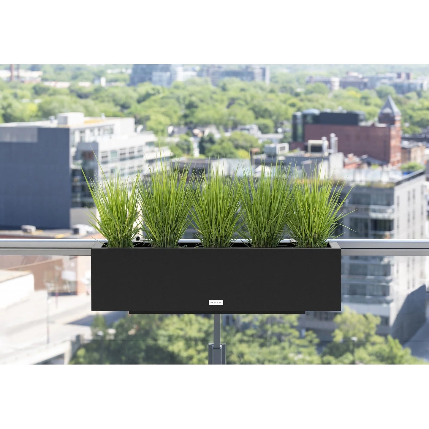 Block Series Plastic Railing Planter