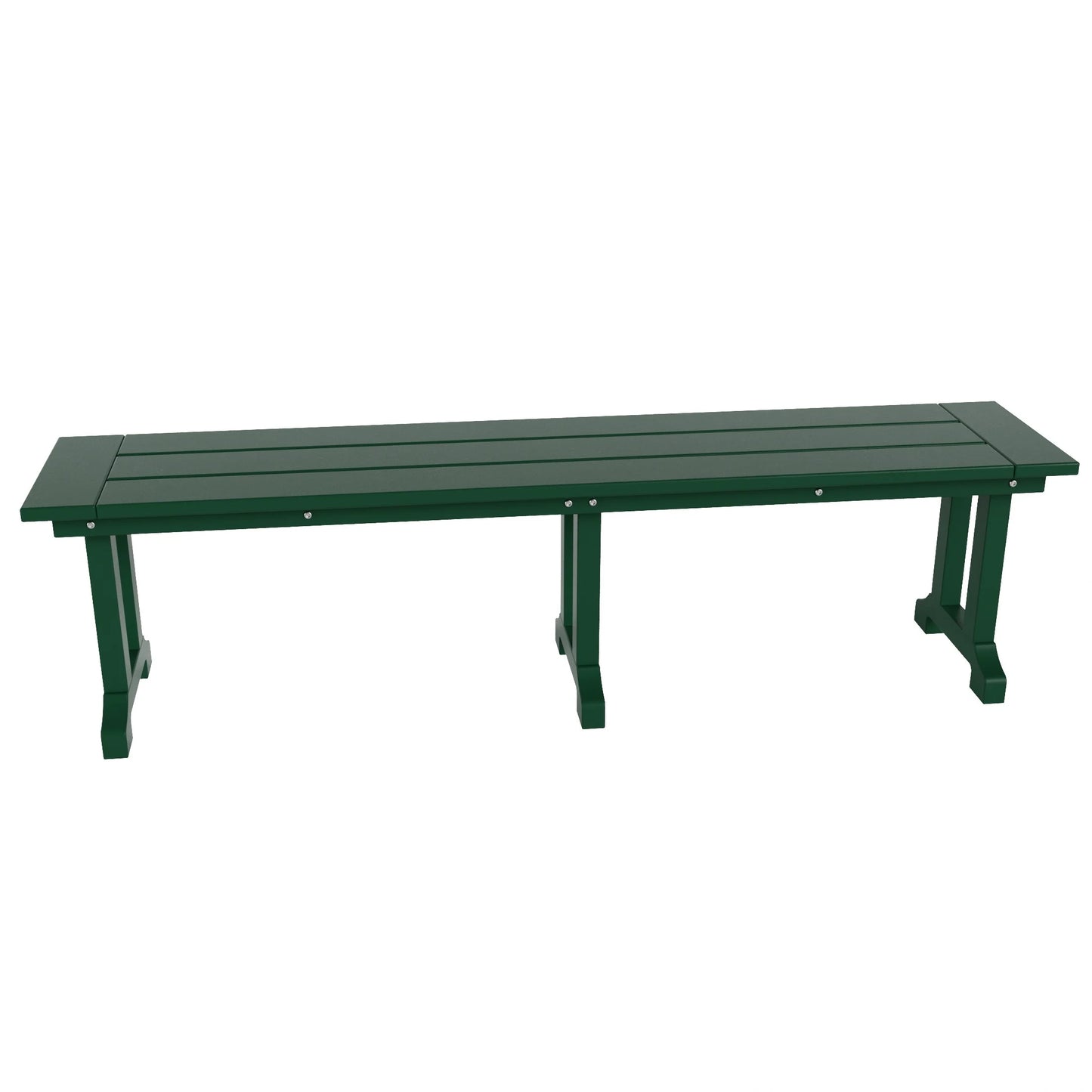 Polytrends Laguna Hdpe All Weather Outdoor Patio 65" Bench