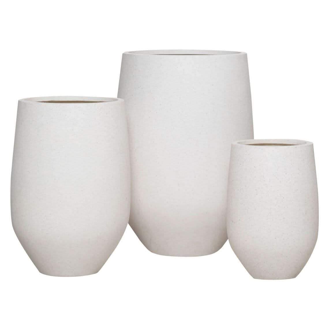 DreamPatio Garden Grove 1-Piece Fiberstone Planter