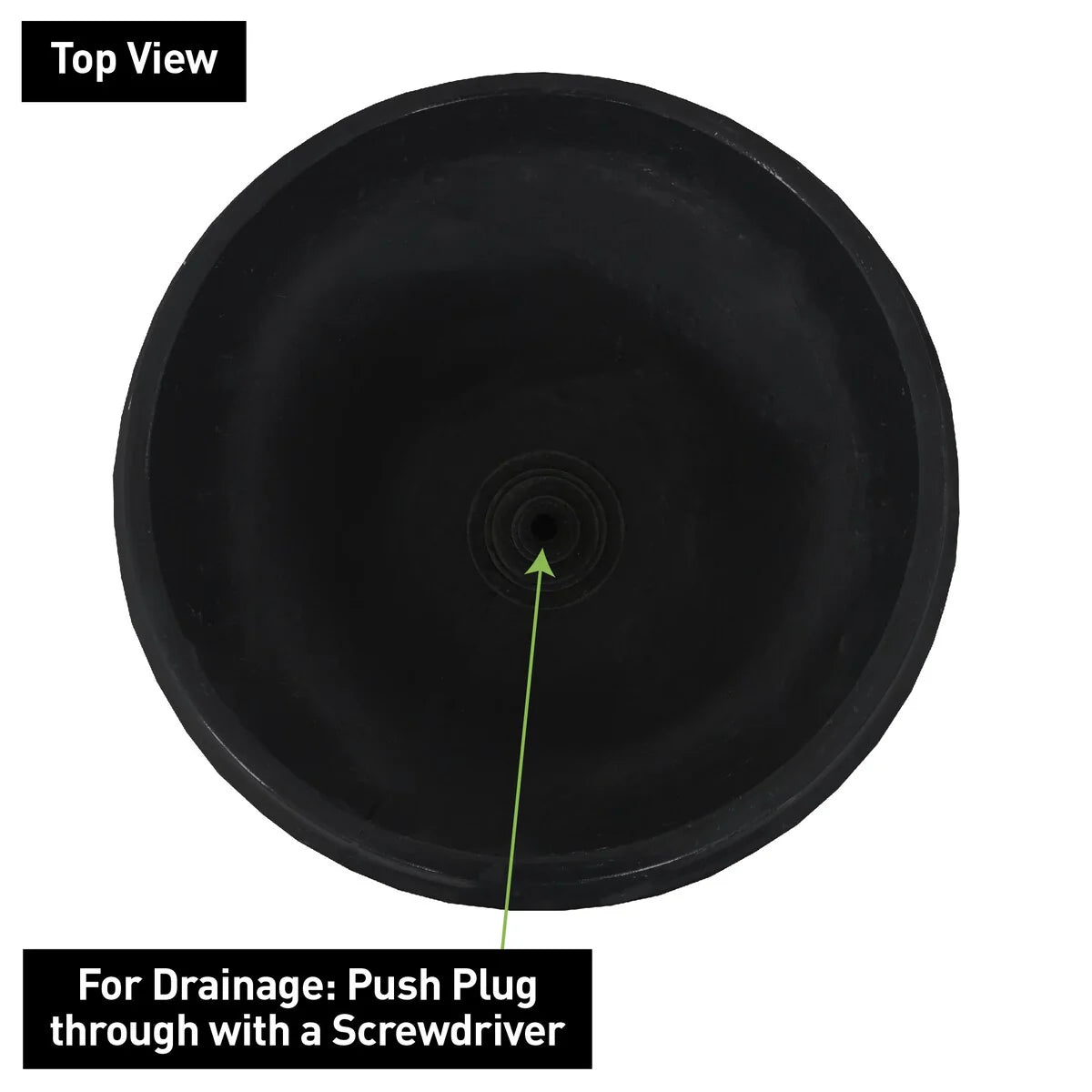 Southern Patio Porter Resin Urn Planter
