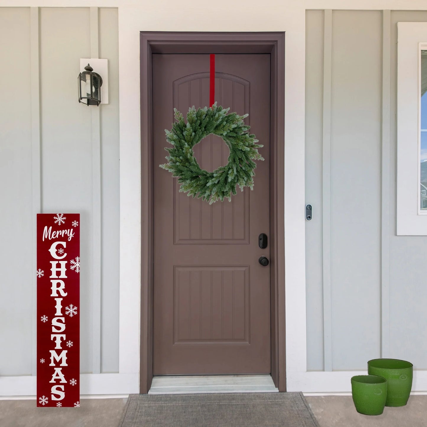 14" Over the Door Christmas Wreath Hanger