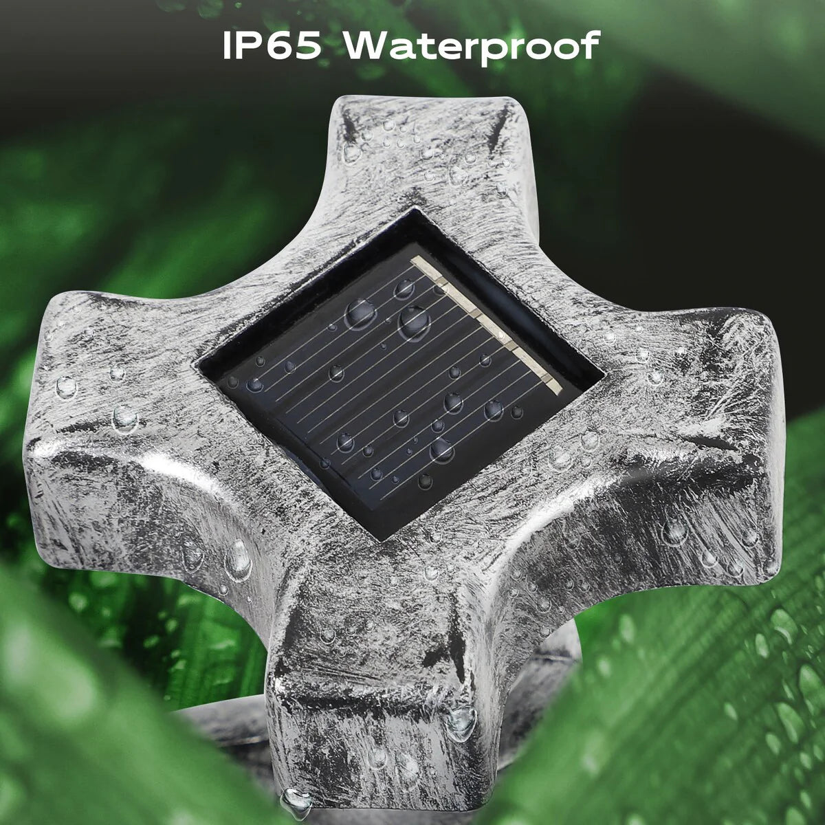 Solar Shower Garden Art Light Decoration LED Fairy Lights with Planter