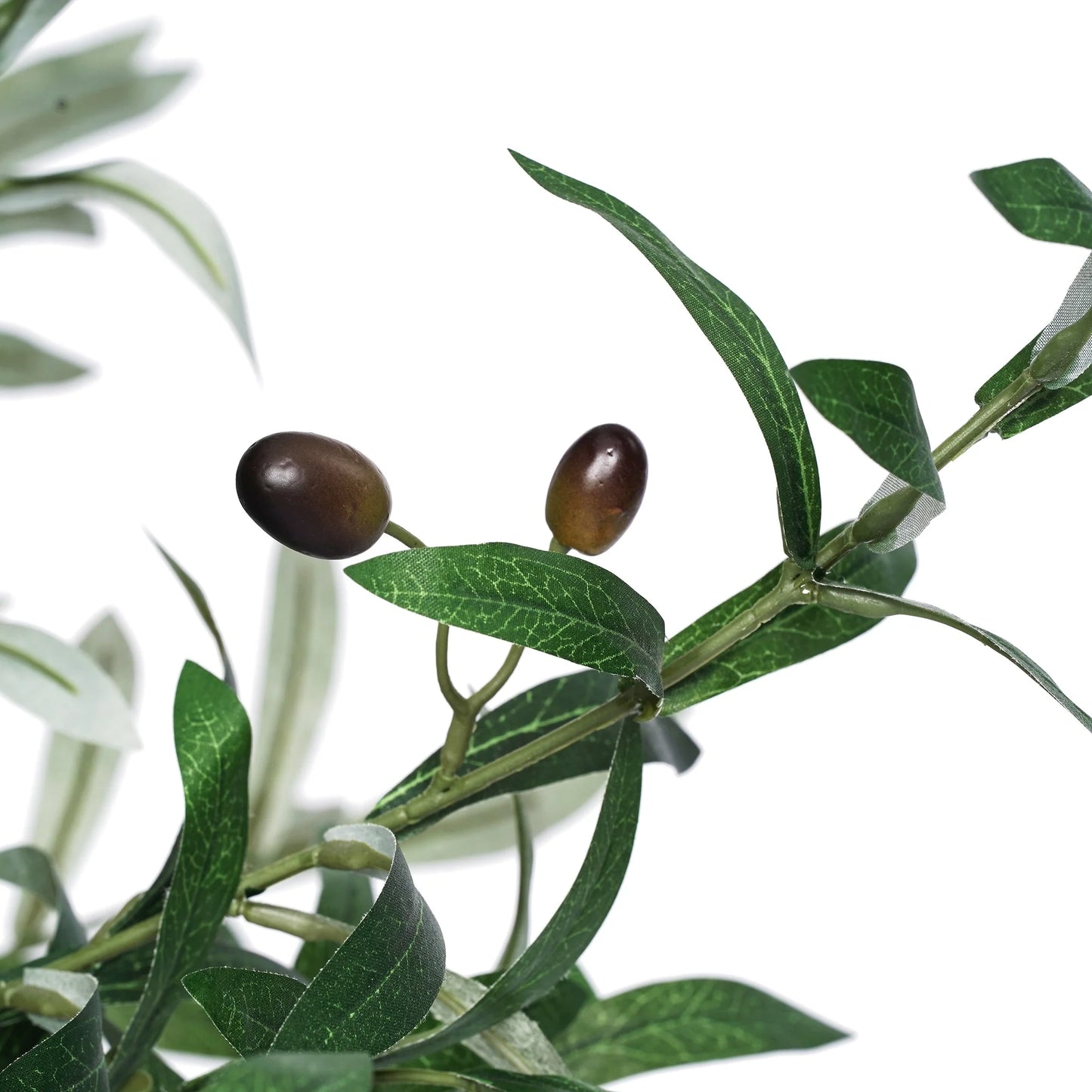 Olive Tree Artificial Plant In Round Pot