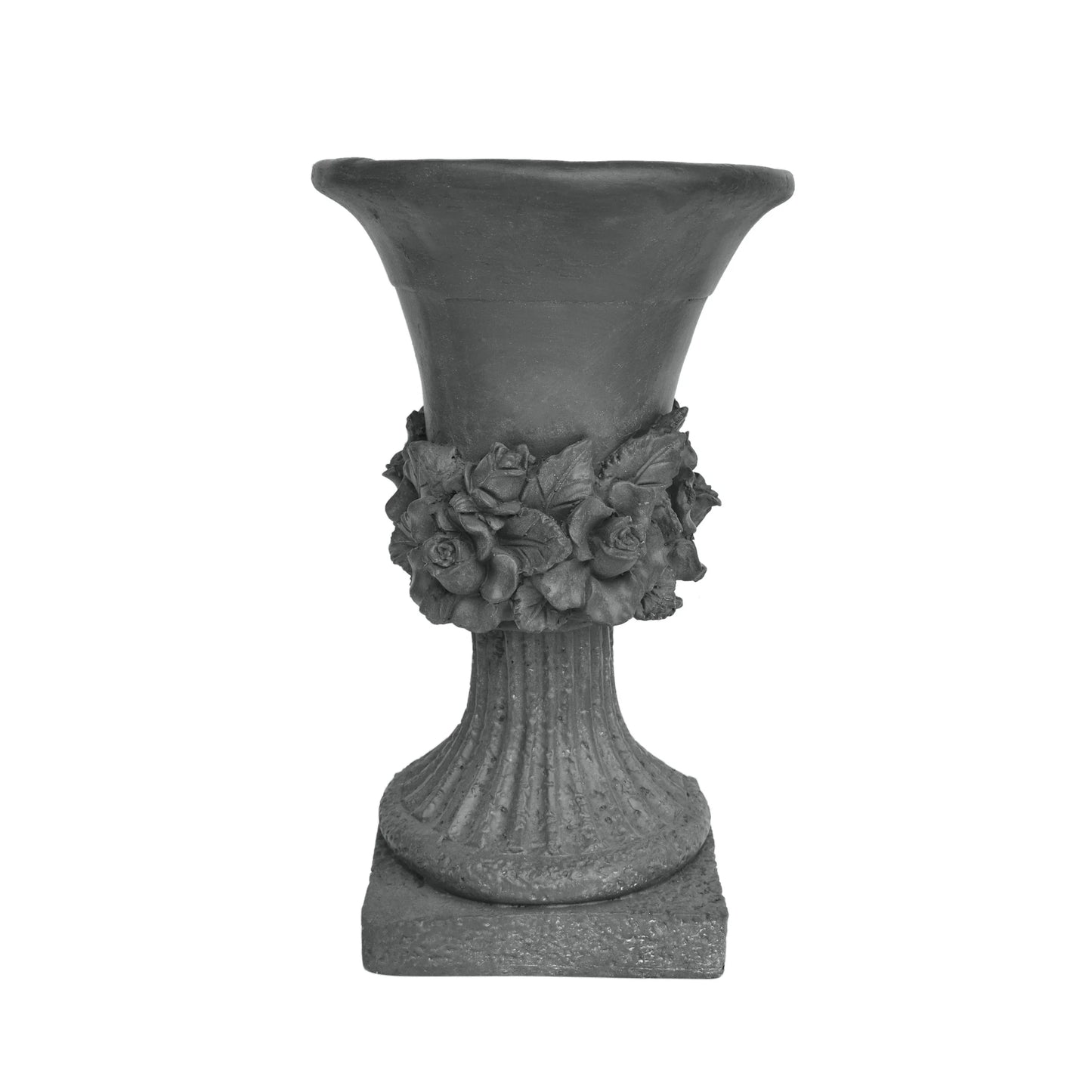 Calliope Antique Botanical Lightweight Concrete Chalice Garden Urn Planter by Christopher Knight Home