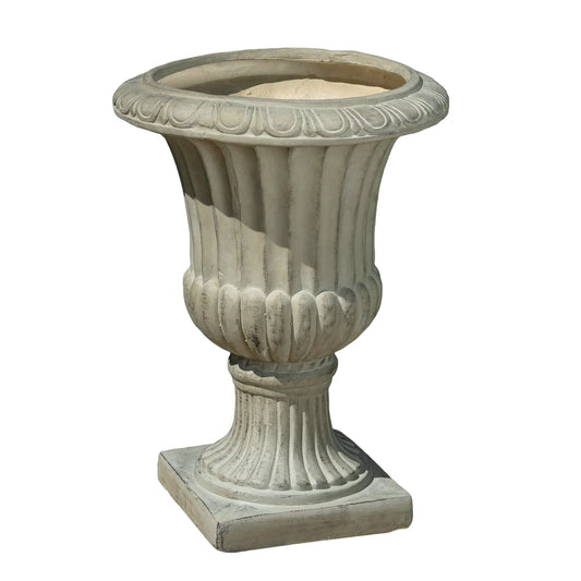 Antique Green Italian 26-inch Urn Planter by Christopher Knight Home