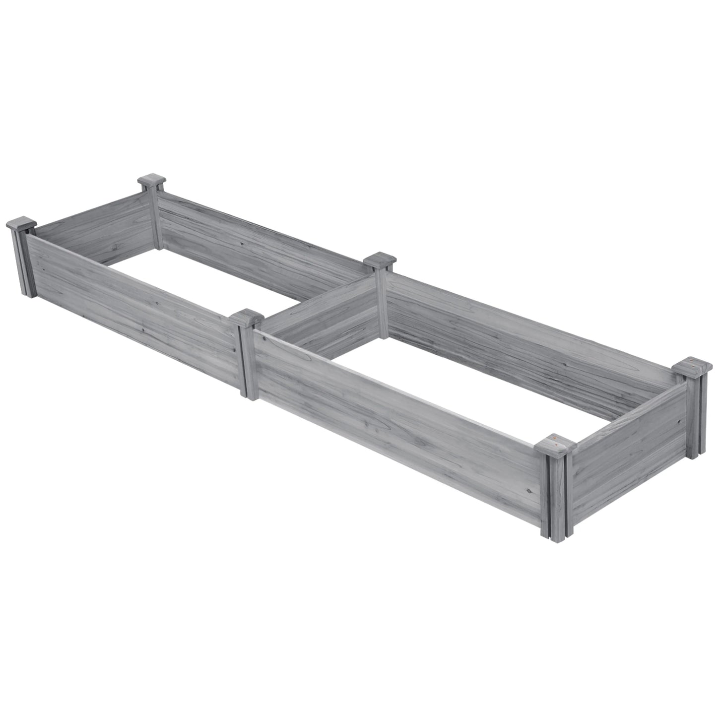 Yaheetech Wooden Raised Garden Bed Planter Box for Garden/Yard