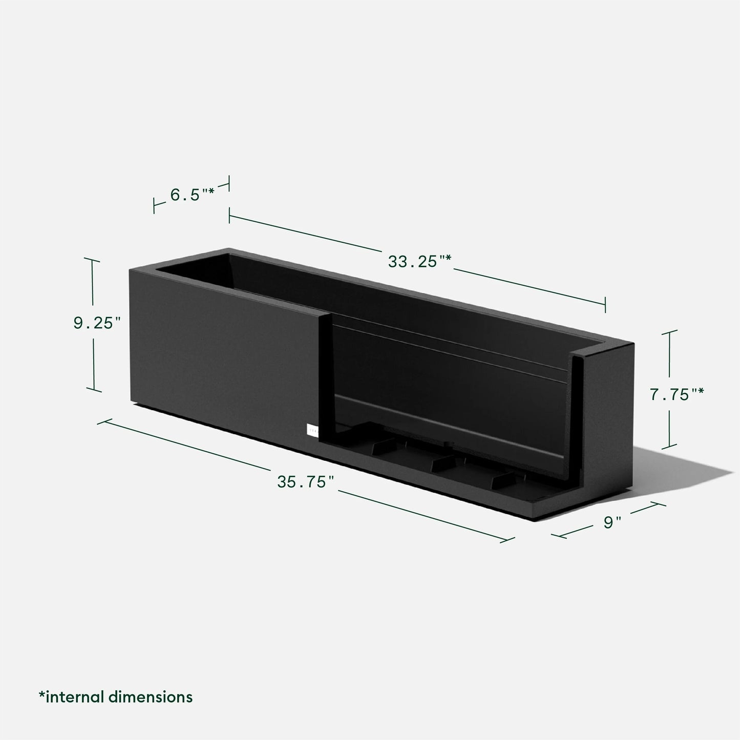 Block Series Window Box Planter