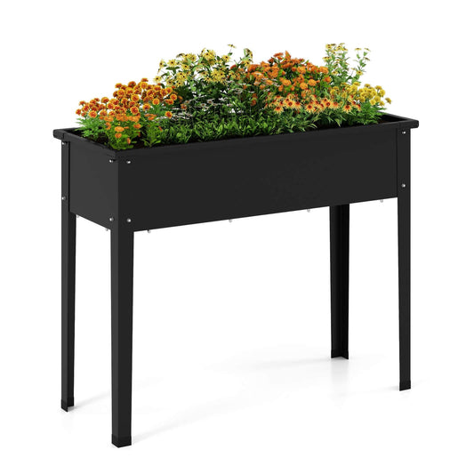 Costway Raised Garden Bed Elevated Metal Planter Box with Legs - See Details