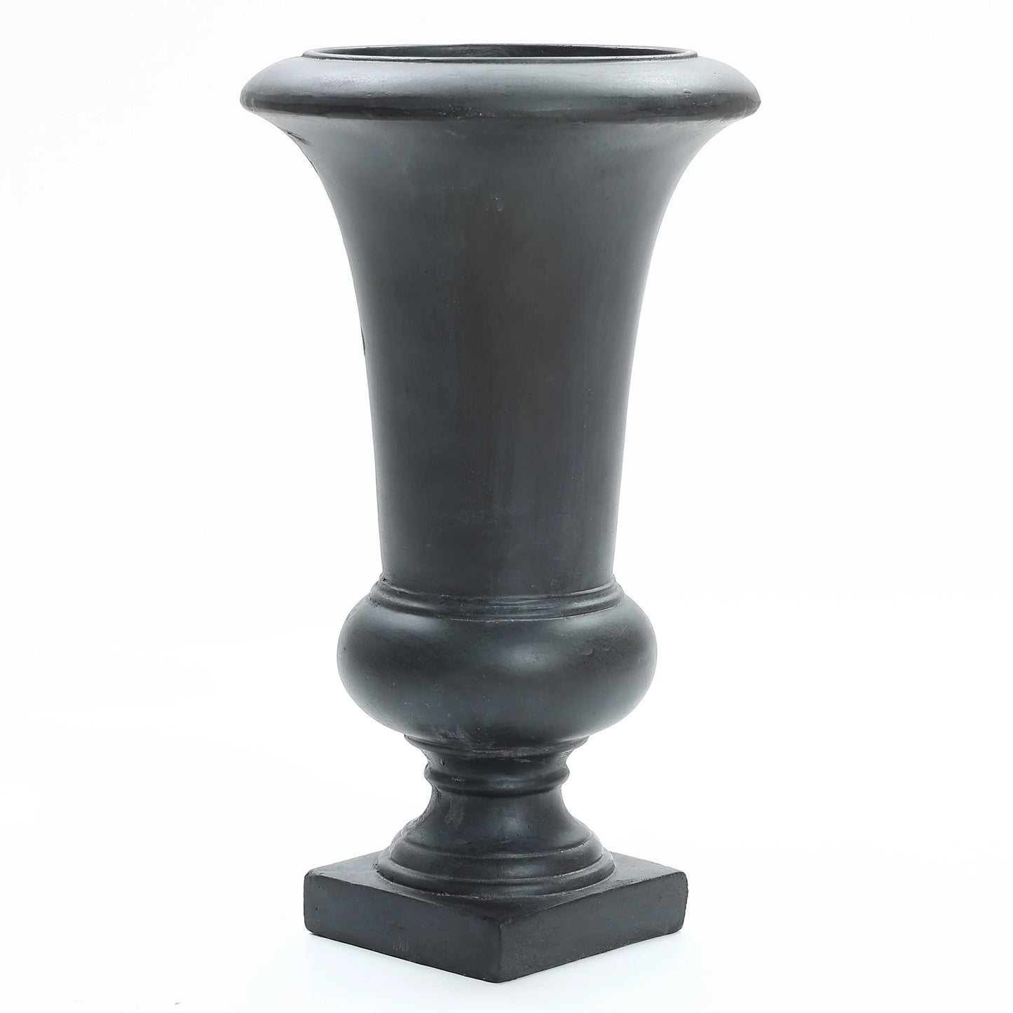 22.75" H Handmade Fiber Stone Tall Urn Planter Pot