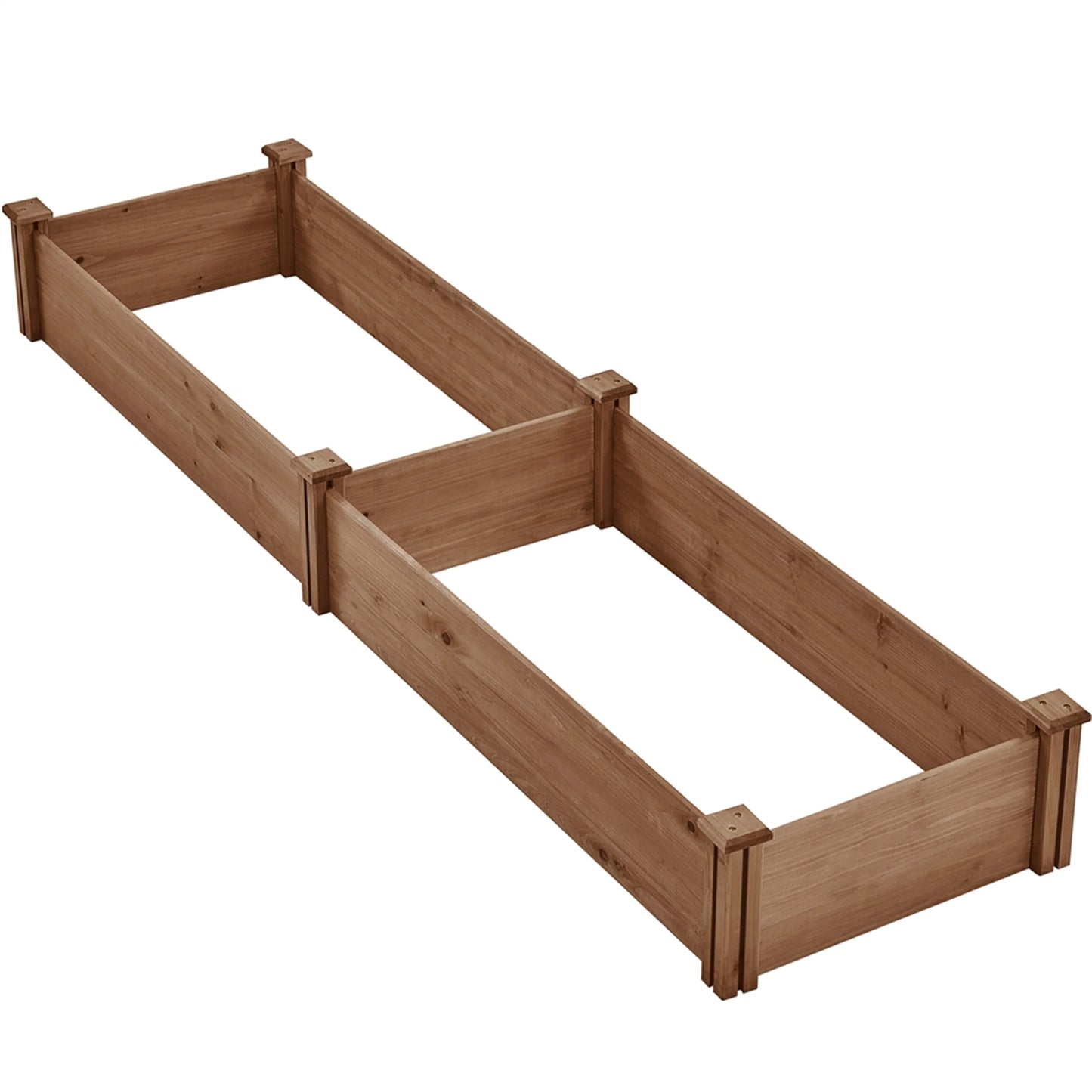 Yaheetech Wooden Raised Garden Bed Planter Box for Garden/Yard