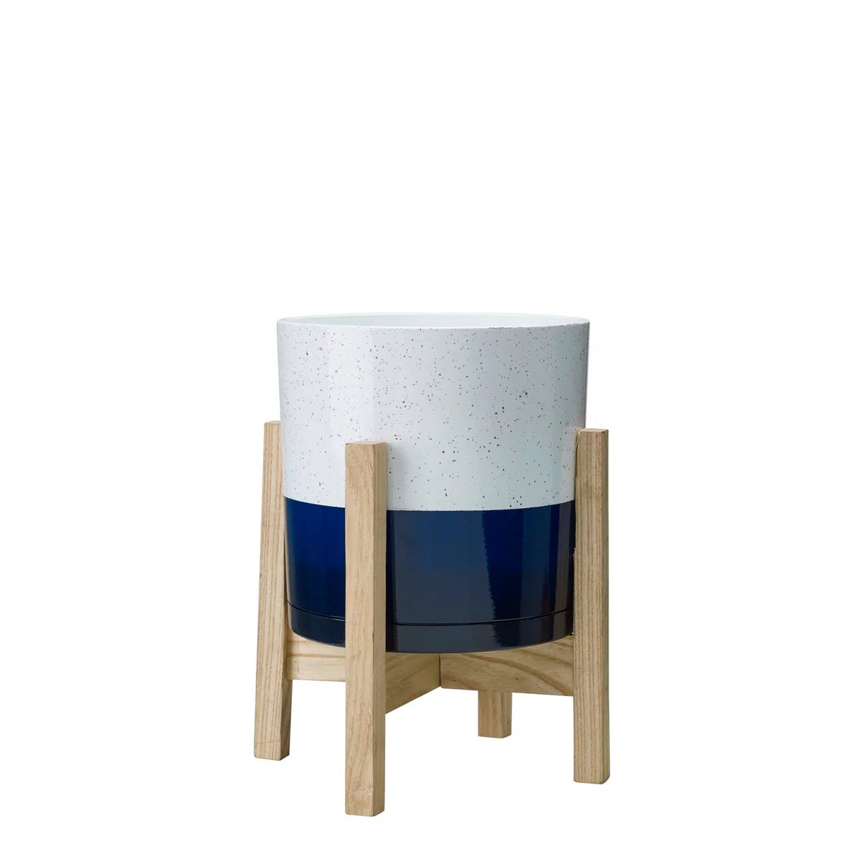 Southern Patio Henrietta Indoor Planter With Wood Stand