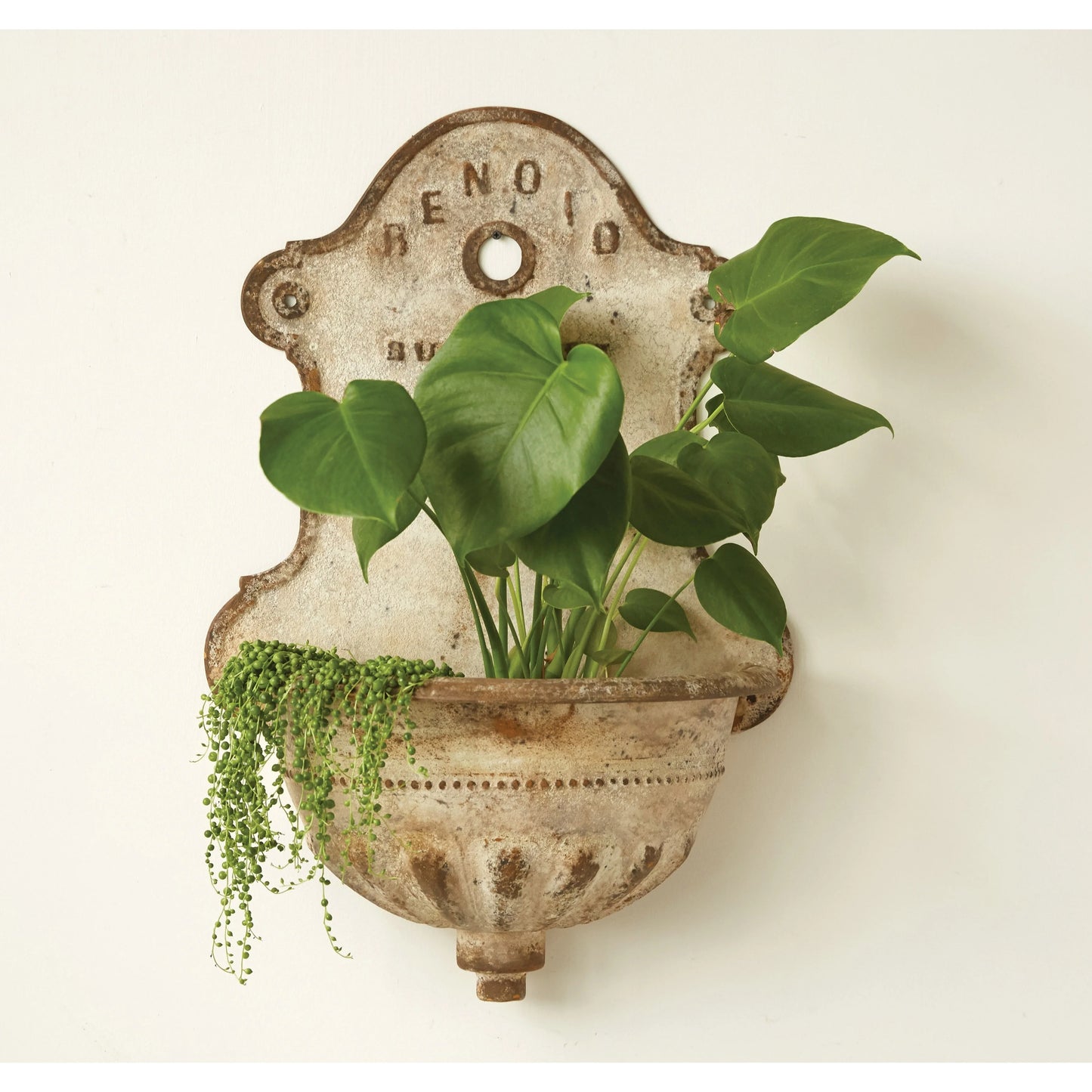 Metal Wall-Mounted Planter