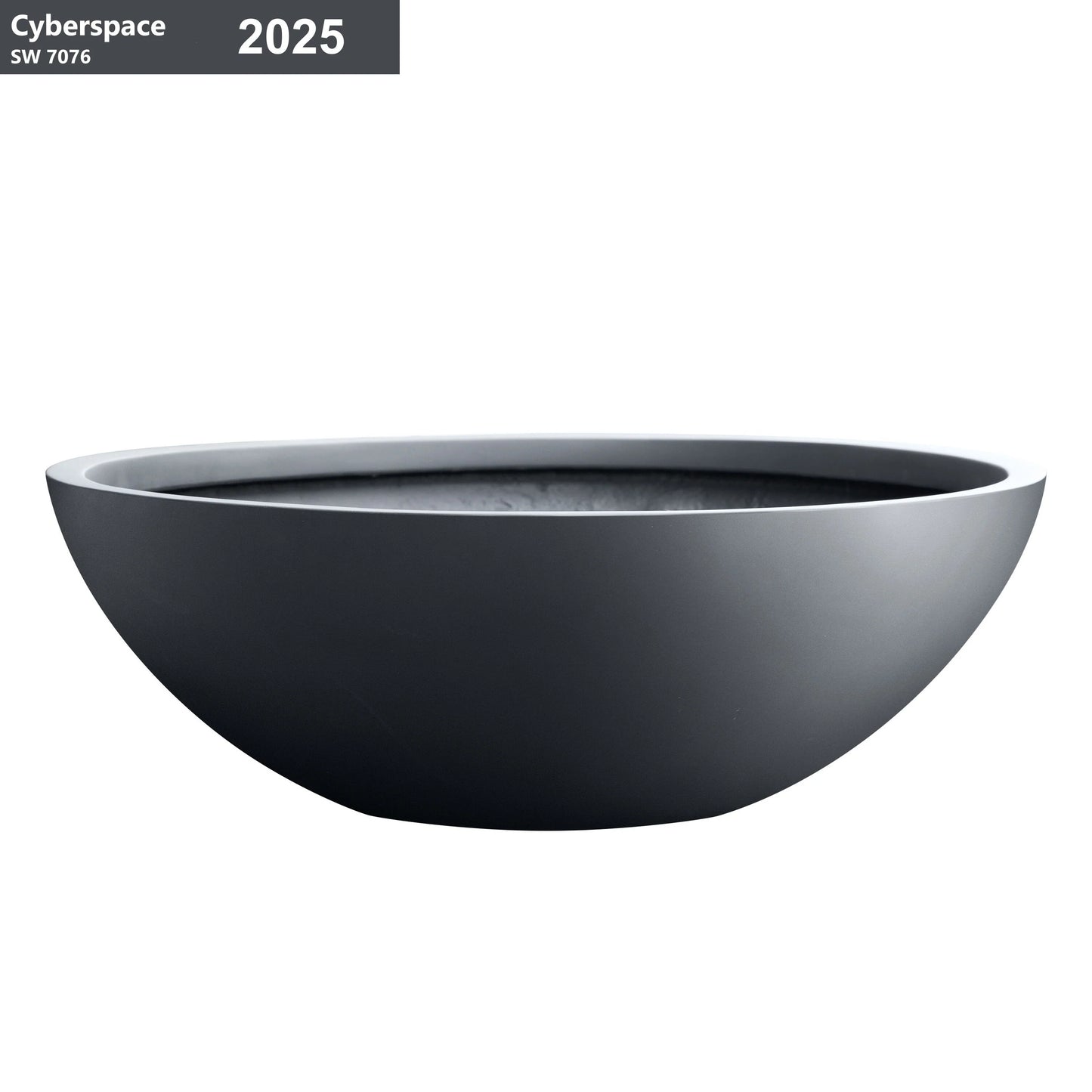 DreamPatio Los Angeles 1-piece Fiberstone Succulent Bowl Planter