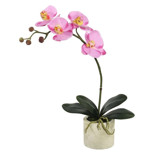 Vickerman 20" Lavender Orchid Floral Arrangement