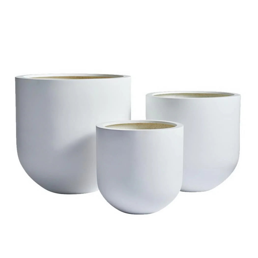 DreamPatio Santa Rosa Fiberstone Planter for Indoor/Outdoor