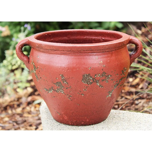 Earthen Ware Weathered Egyptian Terracotta Vessel/Planter