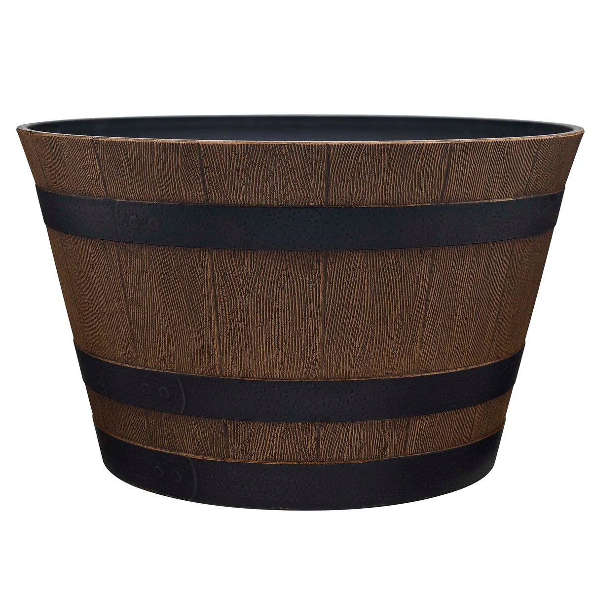 Southern Patio Whiskey Barrel Planter