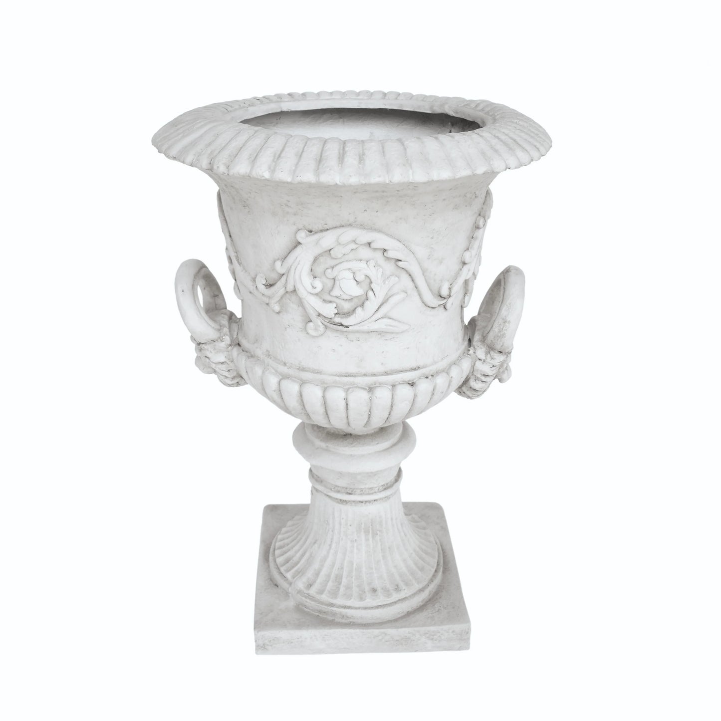 Adonis Roman Botanical Lightweight Concrete Chalice Garden Urn Planter by Christopher Knight Home