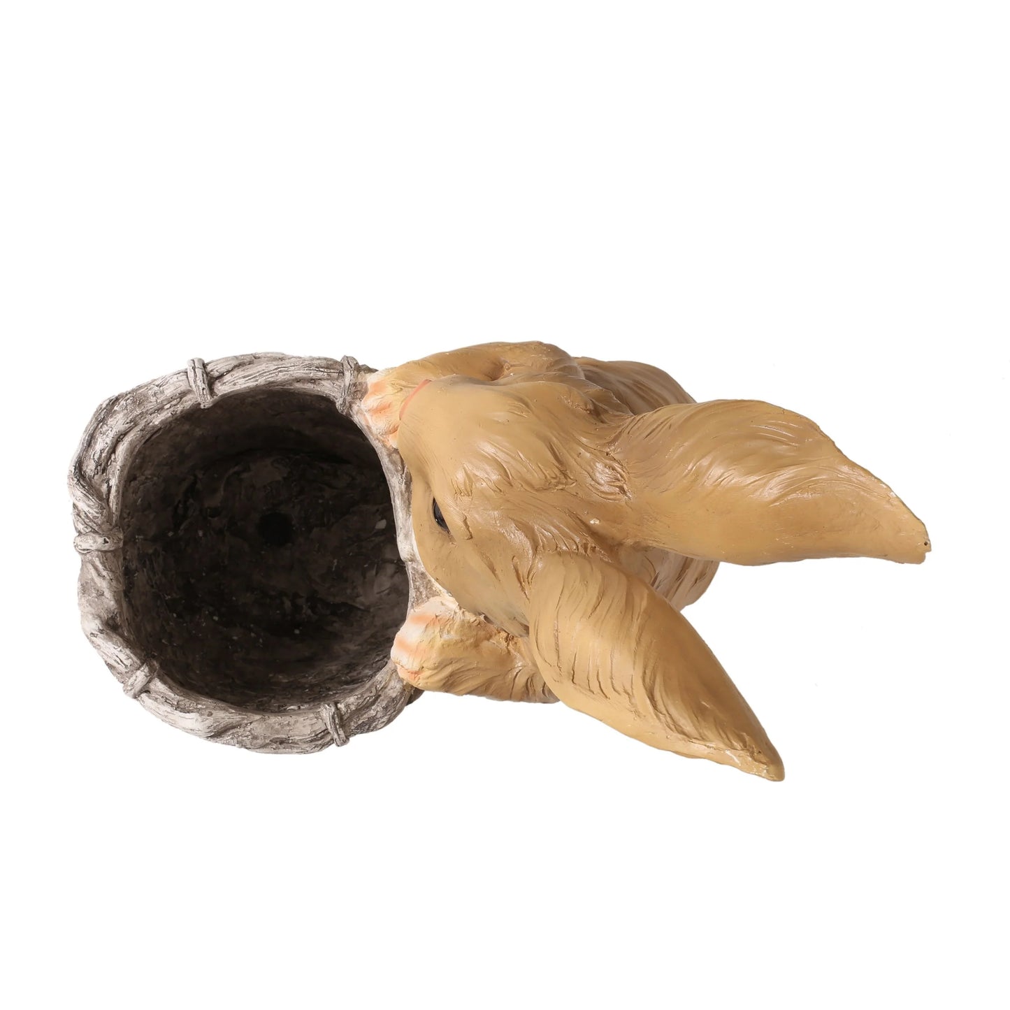 Tooke Outdoor Decorative Rabbit Planter by Christopher Knight Home - 16.00" L x 9.50" W x 21.25" H