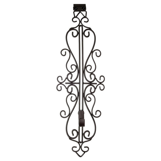 Adjustable Wreath Hanger for Door - Colonial (Brown) - Brown