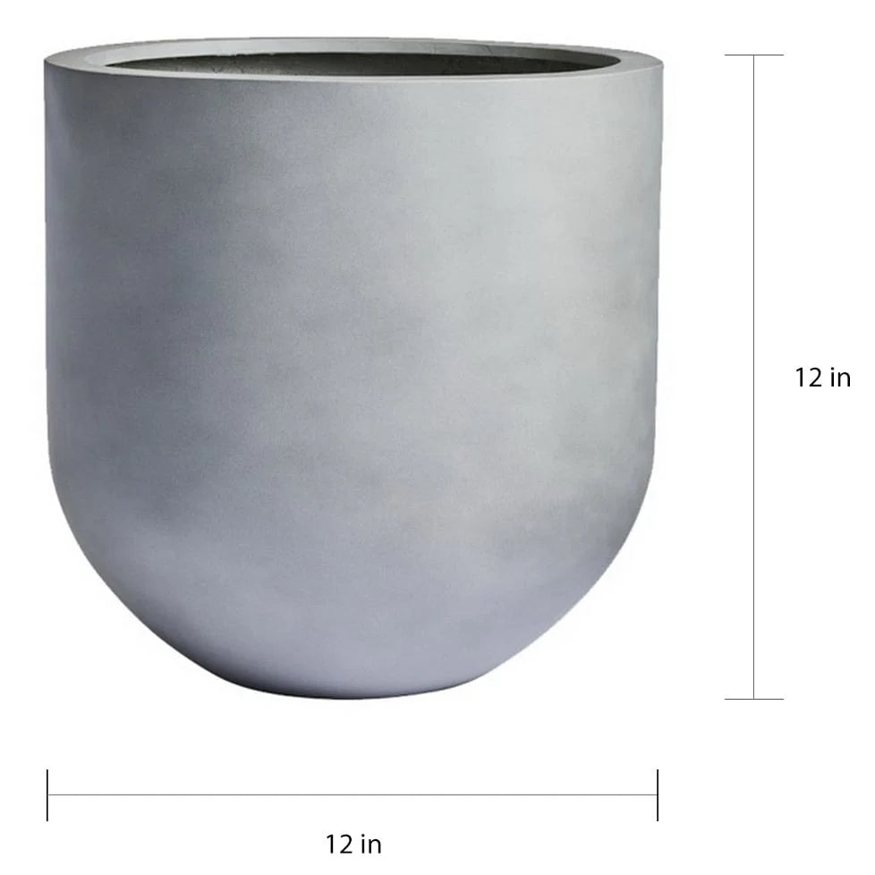 DreamPatio Santa Rosa Fiberstone Planter for Indoor/Outdoor