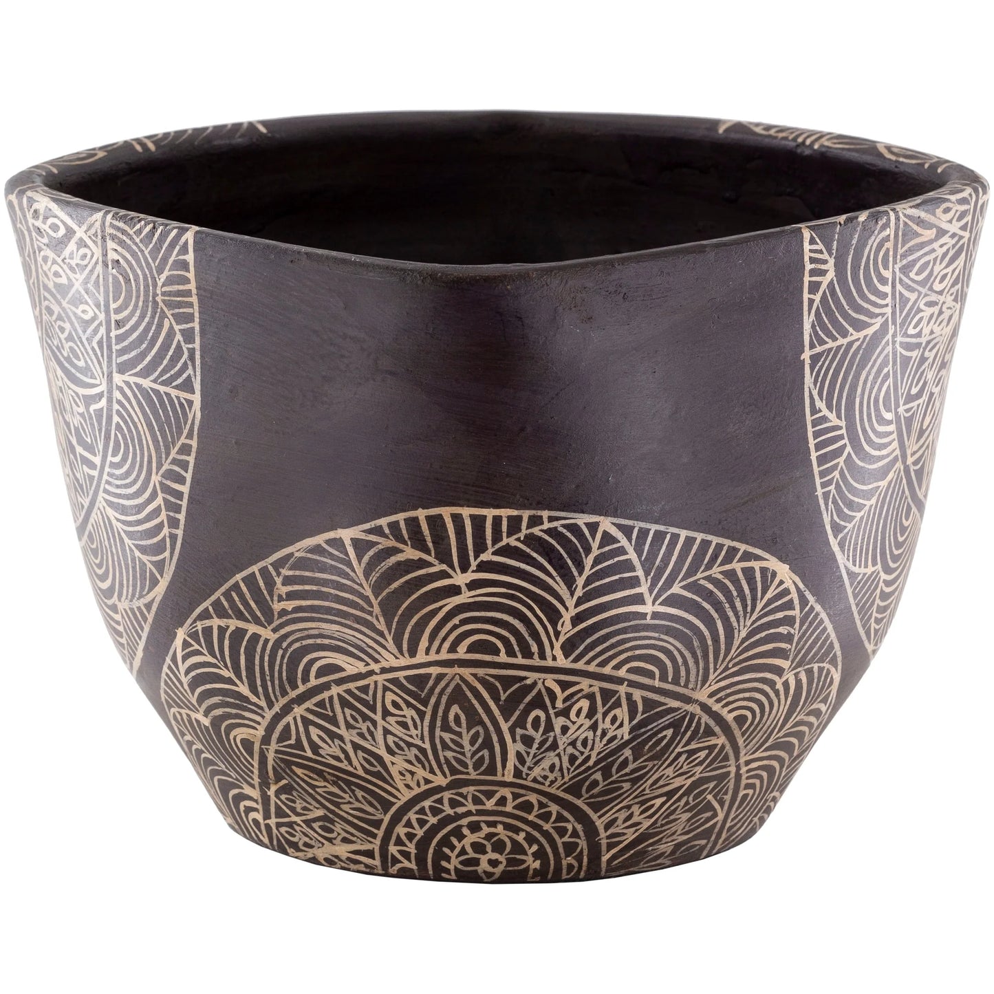 Artistic Weavers Gene Terracotta Mandala Indoor Planter