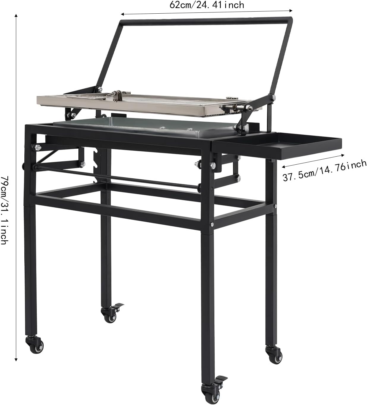 Charcoal Flip Grill for BBQ