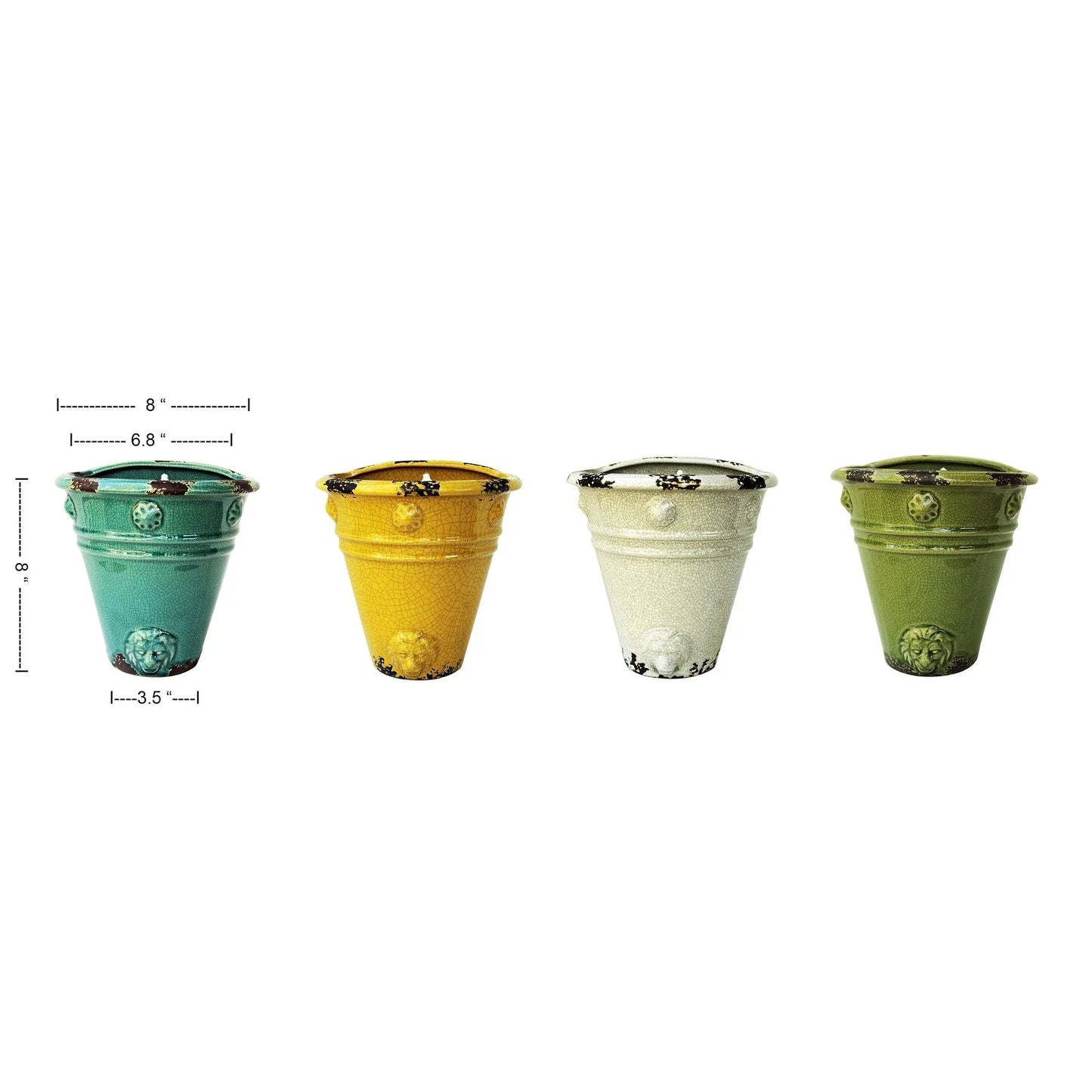Wall Hanging Planter, 4 Colors available