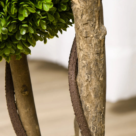 HOMCOM 35.5" Artificial Plant in Pot