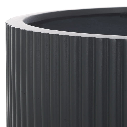 SAFAVIEH Outdoor Living Lucca Large Planter Pot - 23"W x 23"D x 18"H
