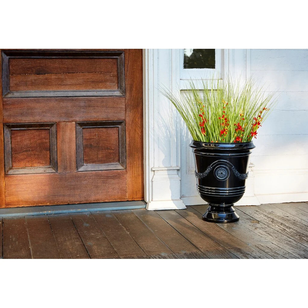 Southern Patio Porter Resin Urn Planter