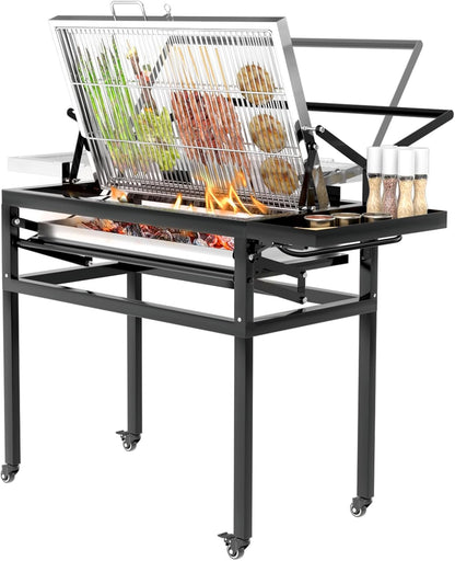 Charcoal Flip Grill for BBQ