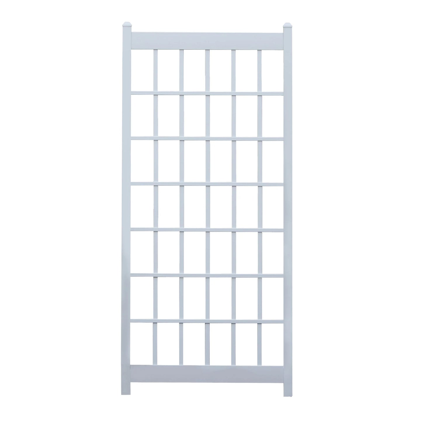 Lancaster White Vinyl Trellis