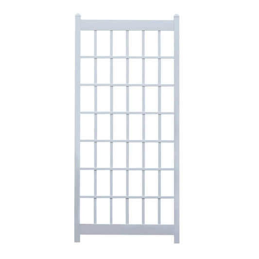 Lancaster White Vinyl Trellis