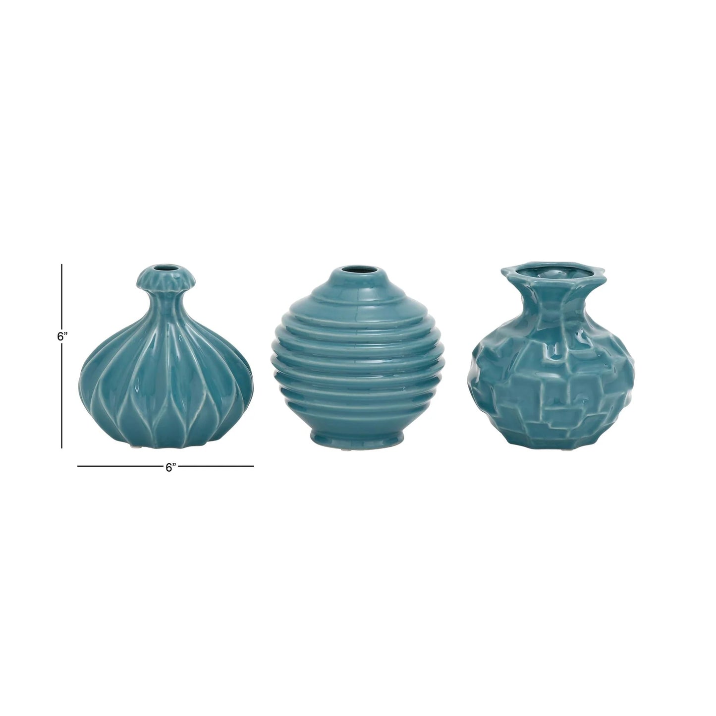 Ceramic Modern Vase (Set of 3)