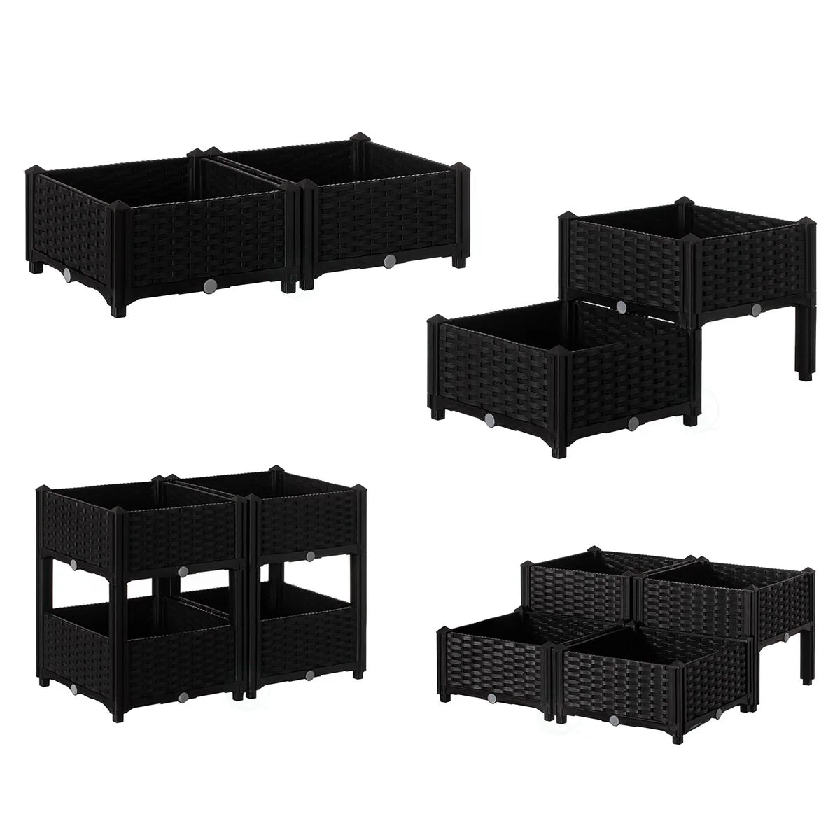 Raised Garden Bed Screwless Planter Bed