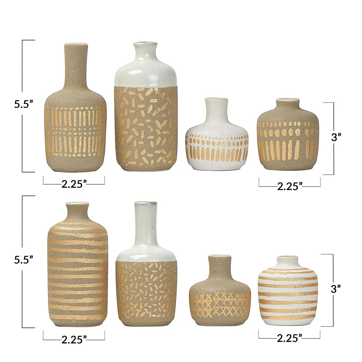 Stoneware Vases