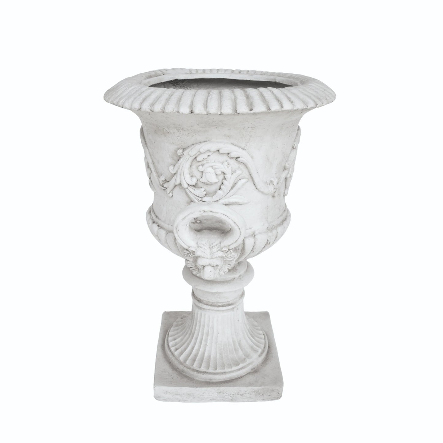 Adonis Roman Botanical Lightweight Concrete Chalice Garden Urn Planter by Christopher Knight Home